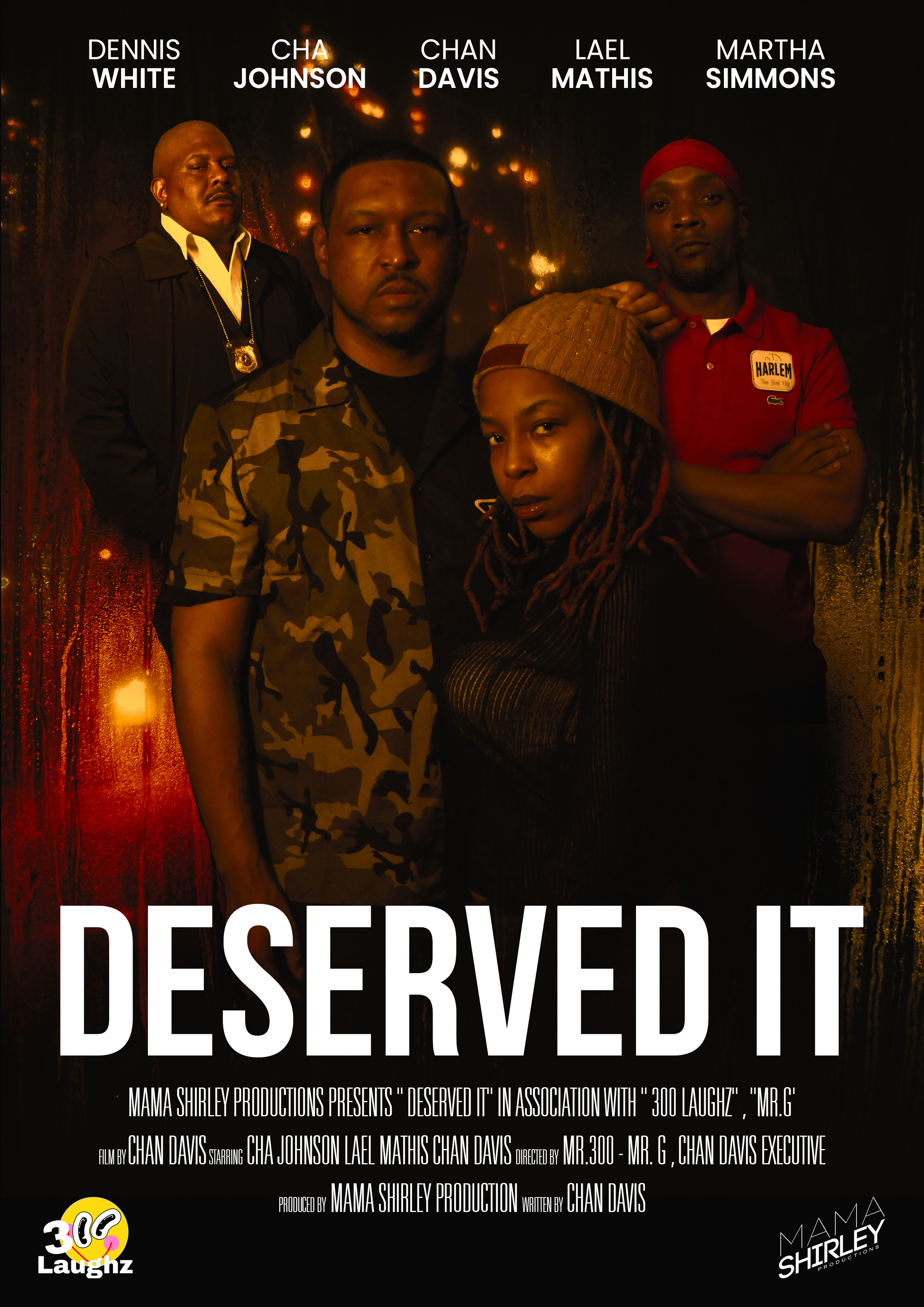 DESERVED IT poster